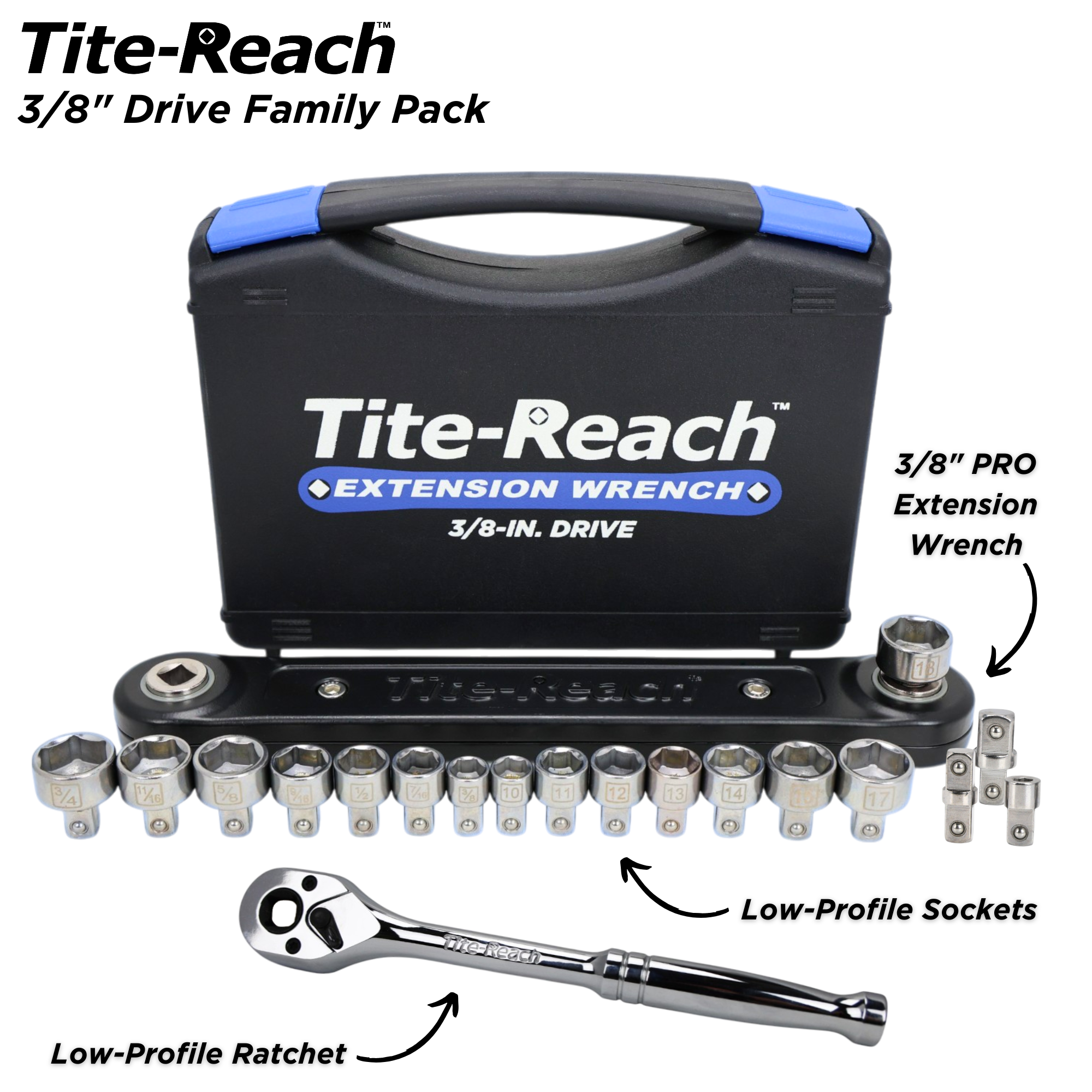 Tite-Reach 3/8" Drive Family Pack-Tite-Reach®
