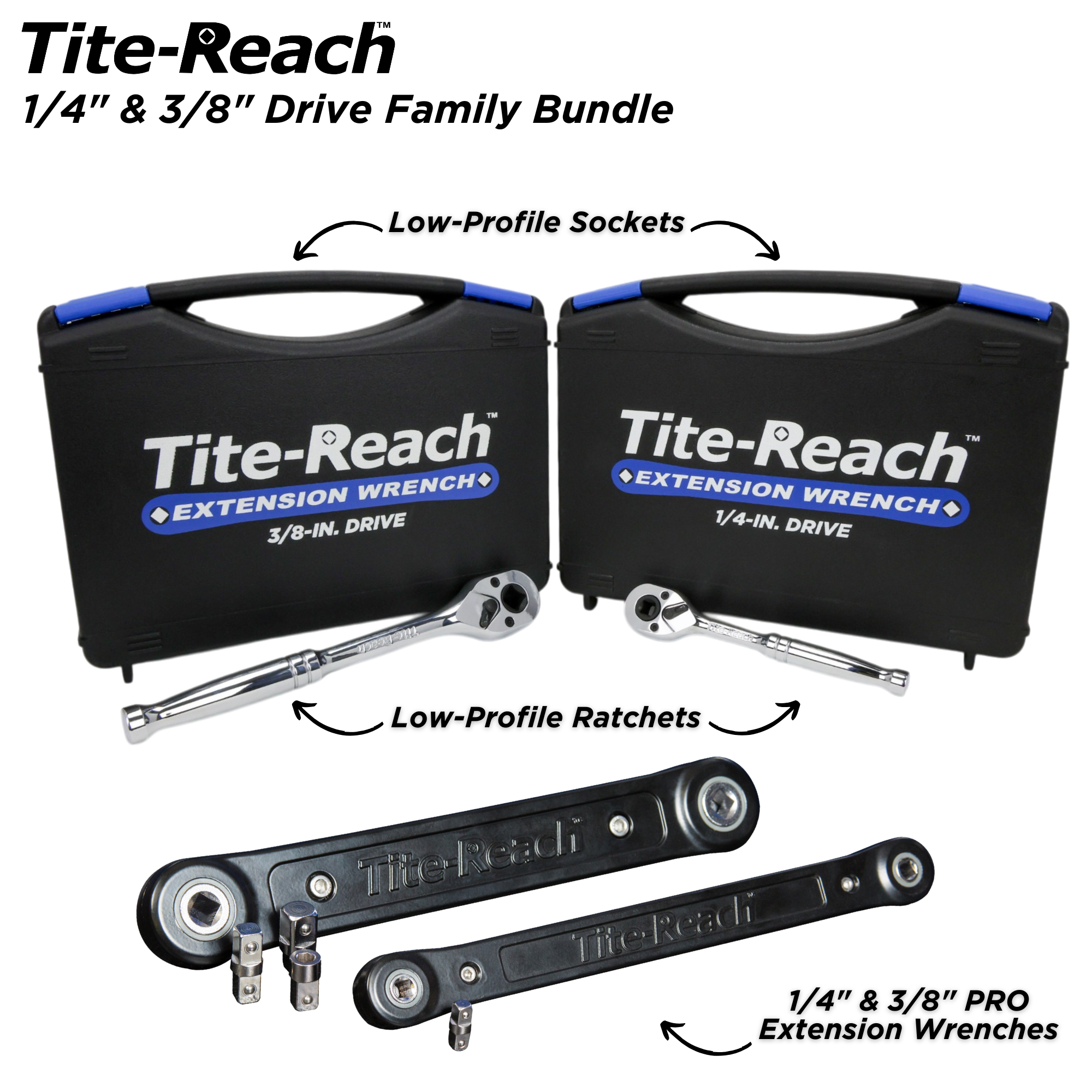 Tite-Reach 1/4" & 3/8" Family Bundle-Tite-Reach®
