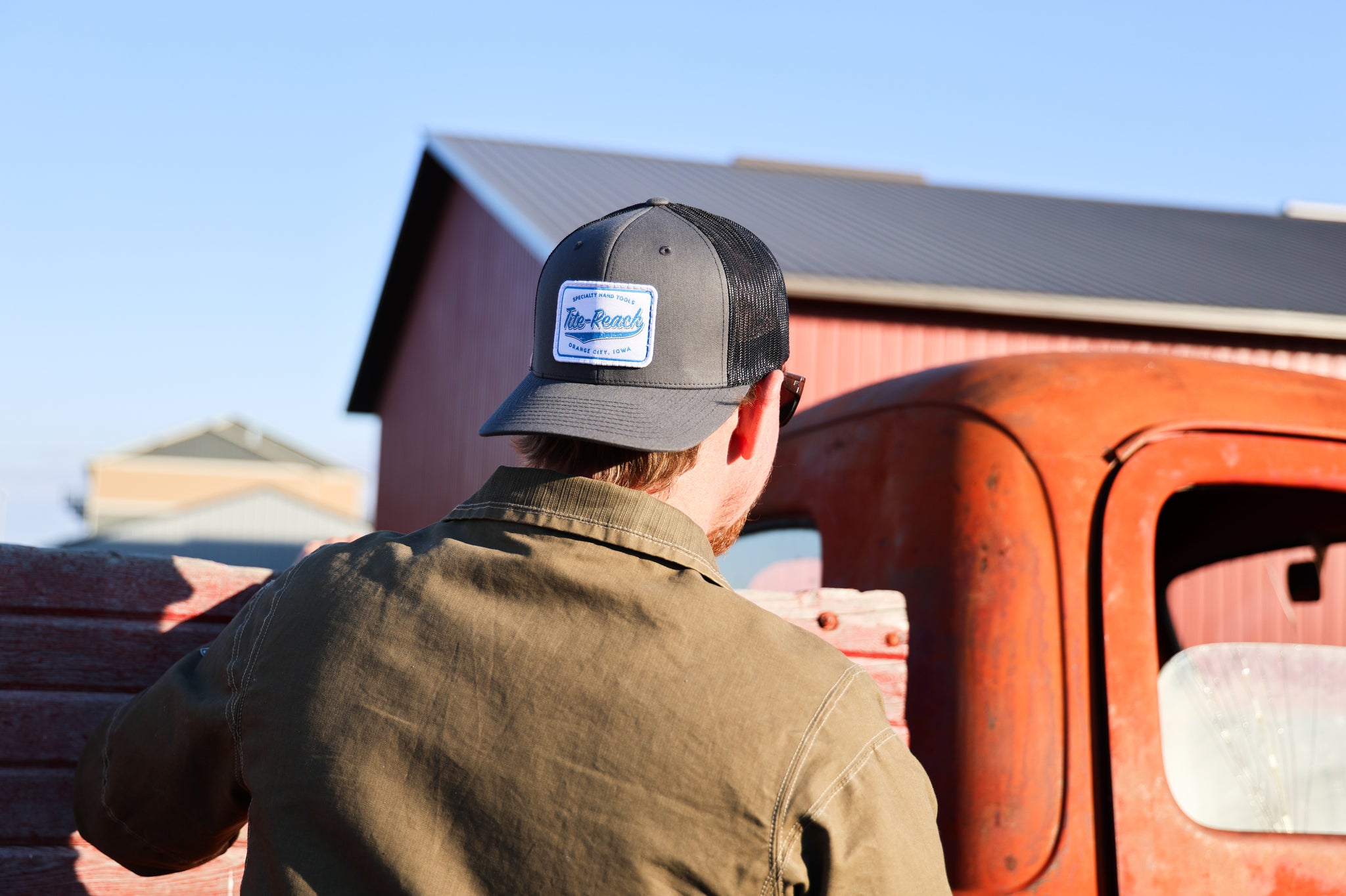 Retro Trucker Patch Hat-Tite-Reach®