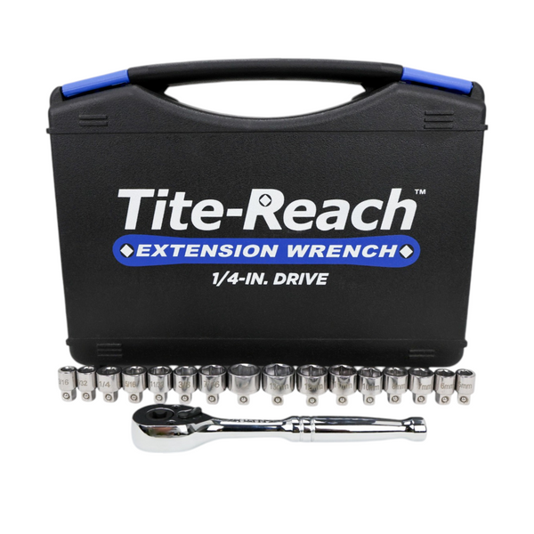 1/4" Socket & Ratchet Set-Tite-Reach®
