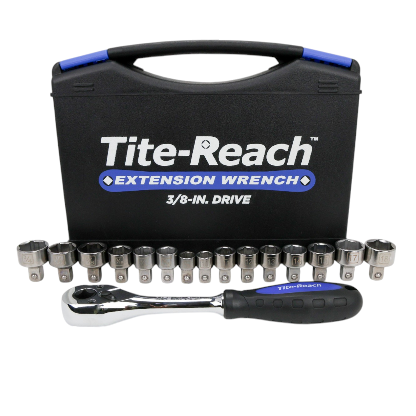 3/8" Socket & Ratchet Set-Tite-Reach®