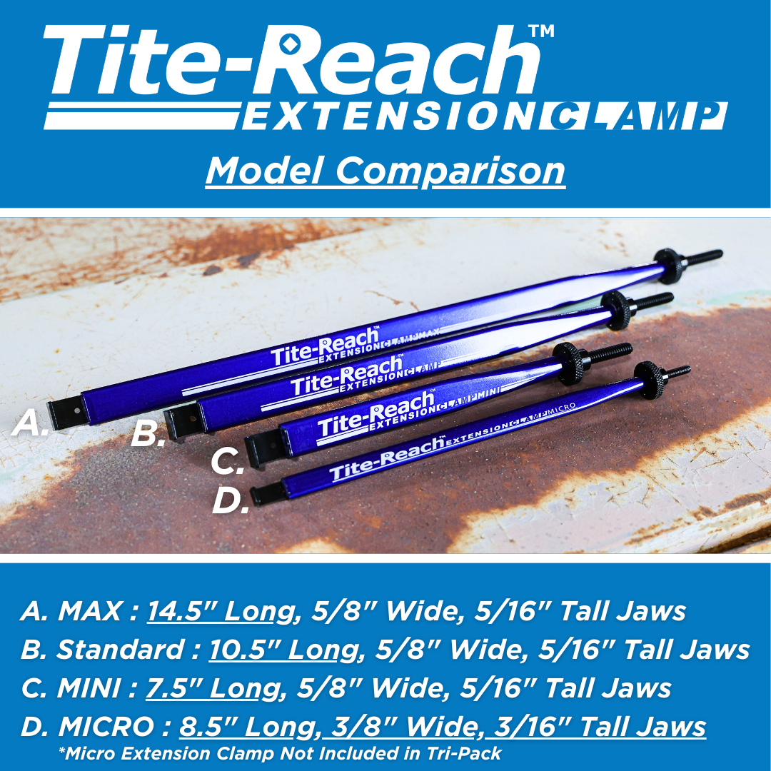 Tite-Reach Extension Clamp Tri-Pack-Tite-Reach®