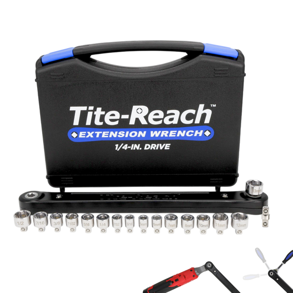 1/4" Extension Wrench & Socket Set-Tite-Reach®