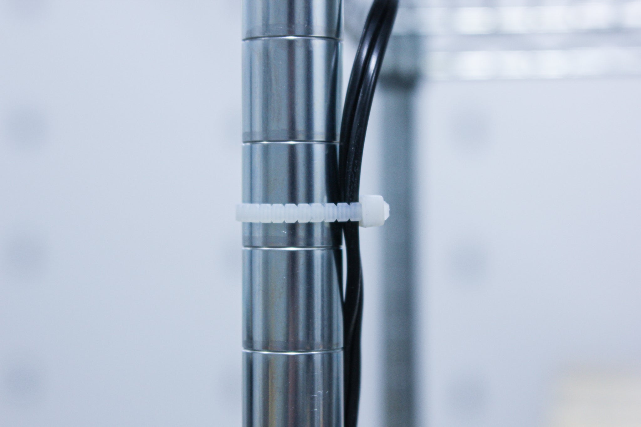 12" Standard Duty Zip-Tite Cable Tie - White-Tite-Reach®