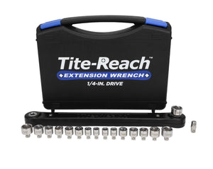 1/4" Professional Extension Wrench & Socket Set Combo Kit