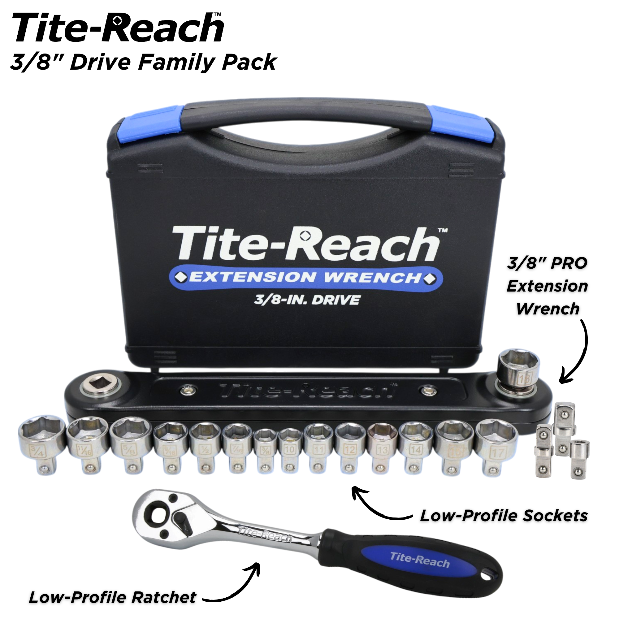 Tite-Reach 3/8" Drive Family Pack-Tite-Reach®