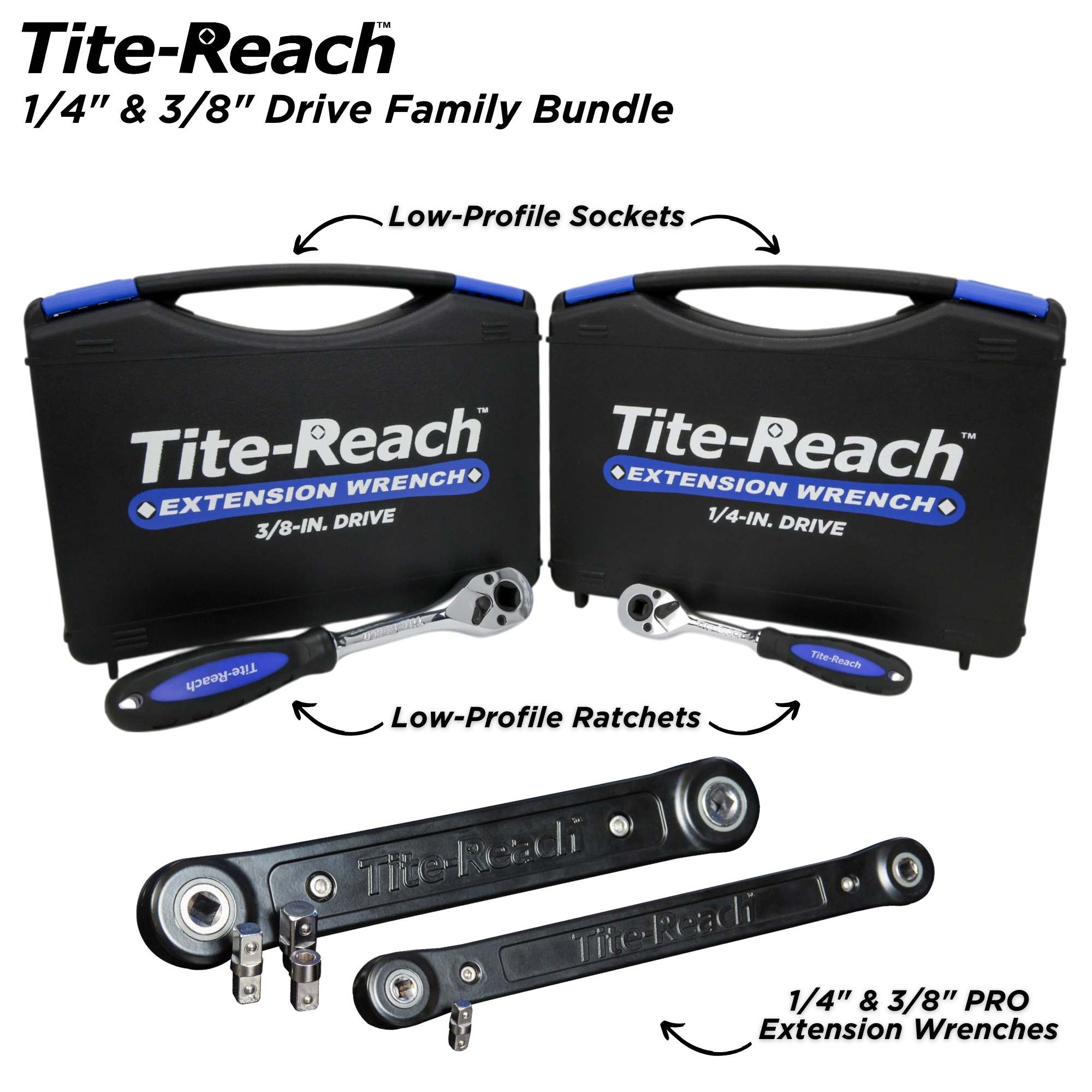 Tite-Reach 1/4" & 3/8" Family Bundle-Tite-Reach®