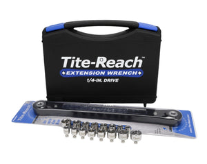 1/4" Professional Extension Wrench & Socket Set Combo Kit