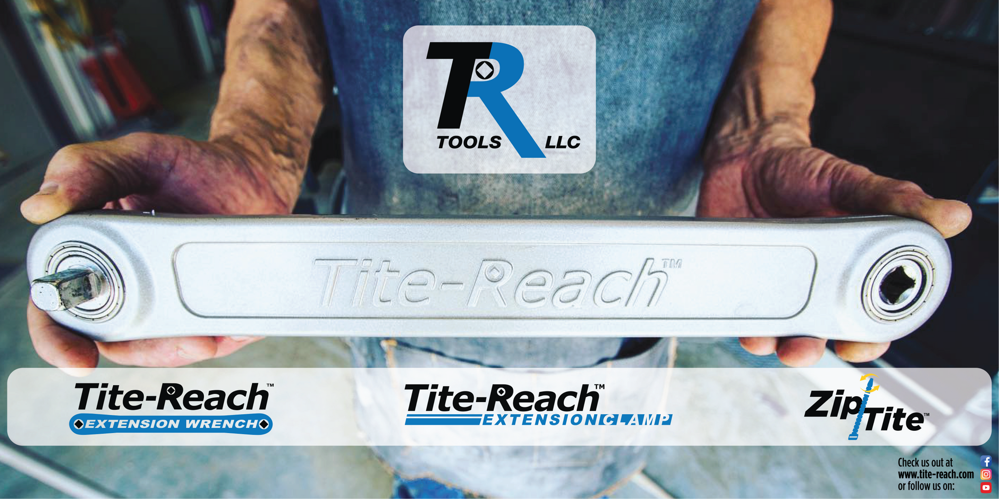 TR Tools LLC TR14V1 Tite-Reach Extension Wrench 1/4-